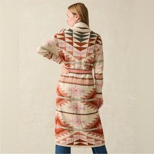 Faherty // B. Yellowtail Paloma Duster - Desert Horizon - XS